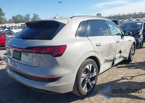 2021 Audi E-Tron Premium Quattro from USA, damaged, VIN WA1AAAGE1MB018486
